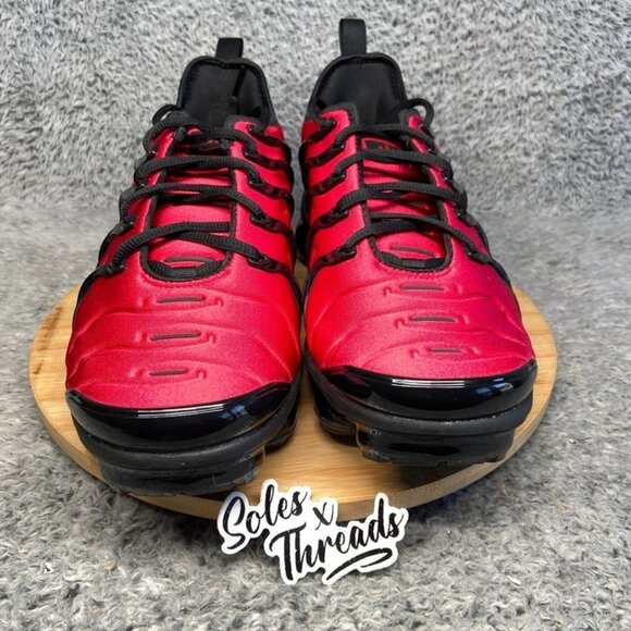 Nike Air VaporMax Plus Size 11 Men University Red Black CU4863-600 - Picture 3 of 7